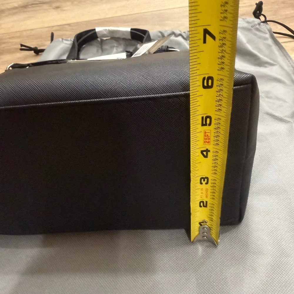 Tahari saffiano satchel